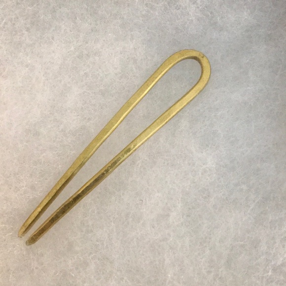 New in box CA makes brass hair pin 2”